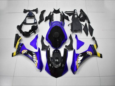Blau Schwarz 15-19 YZF R1 Motorrad Verkleidung