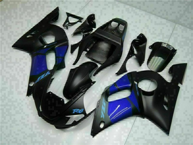 Blau Schwarz 98-02 YZF R6 Motorrad Verkleidung