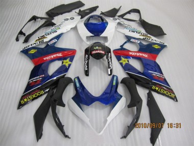 Blau Schwarz Rockstar 05-06 GSXR 1000 Motorrad Verkleidung
