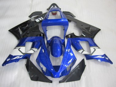 Blau Schwarz Weiß 00-01 YZF R1 Motorrad Verkleidungen