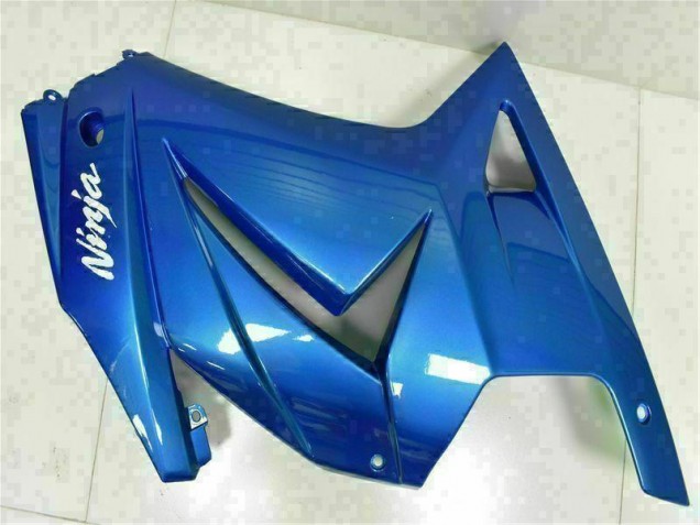 Blau Schwarz Weiß Ninja 08-12 EX250 Motorrad Verkleidung Blau Schwarz Weiß Ninja 08-12 EX250 Motorrad Verkleidung