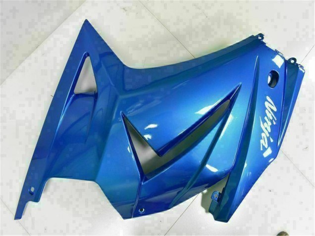 Blau Schwarz Weiß Ninja 08-12 EX250 Motorrad Verkleidung Blau Schwarz Weiß Ninja 08-12 EX250 Motorrad Verkleidung