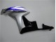 Blau Silber Schwarz 07-08 CBR600RR Motorrad Verkleidung