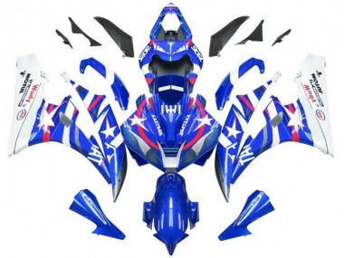 Blau Star Fiat 06-07 YZF R6 Motorrad Verkleidung