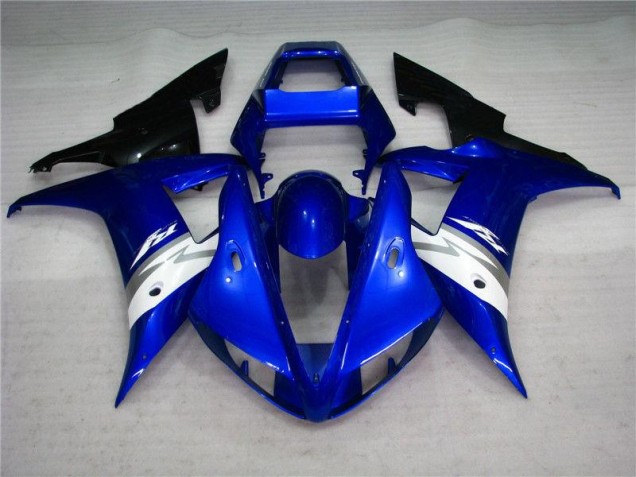 Blau Weiß 02-03 YZF R1 Motorrad Vollverkleidung Blau Weiß 02-03 YZF R1 Motorrad Vollverkleidung