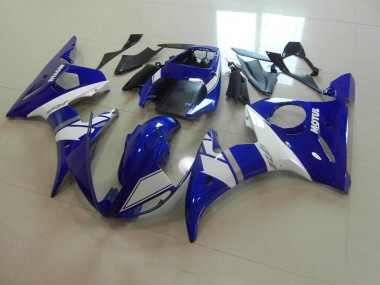 Blau Weiß 03-05 YZF R6 Motorrad Verkleidung