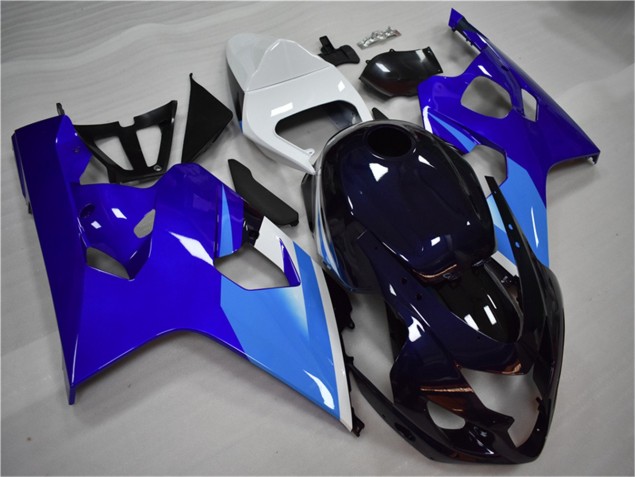 Blau Weiß 04-05 GSXR 600/750 Motorrad Verkleidungen