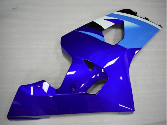 Blau Weiß 04-05 GSXR 600/750 Motorrad Verkleidungen
