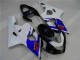 Blau Weiß 04-05 GSXR 600/750 Motorrad Vollverkleidung Blau Weiß 04-05 GSXR 600/750 Motorrad Vollverkleidung