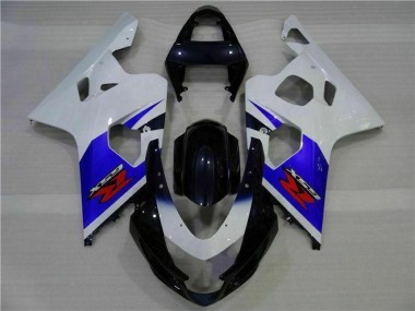 Blau Weiß 04-05 GSXR 600/750 Motorrad Vollverkleidung