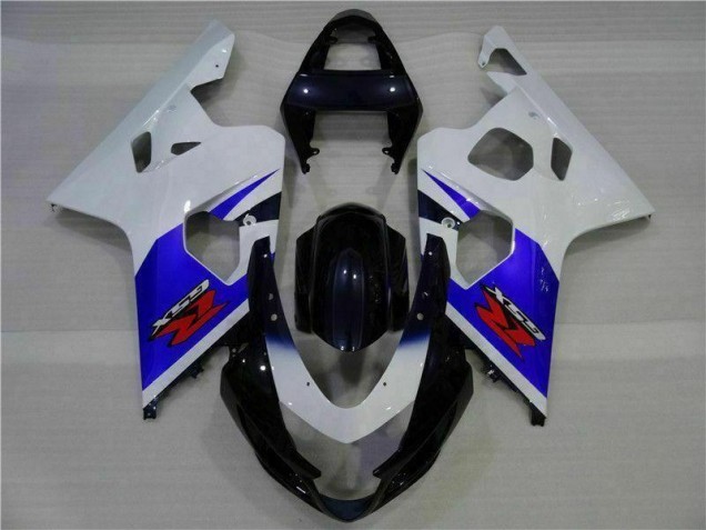 Blau Weiß 04-05 GSXR 600/750 Motorrad Vollverkleidung Blau Weiß 04-05 GSXR 600/750 Motorrad Vollverkleidung