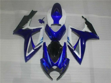 Blau Weiß 06-07 GSXR 600/750 Motorrad Verkleidung & Plastik