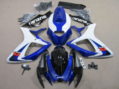 Blau Weiß 06-07 GSXR 600 Motorrad Verkleidungen