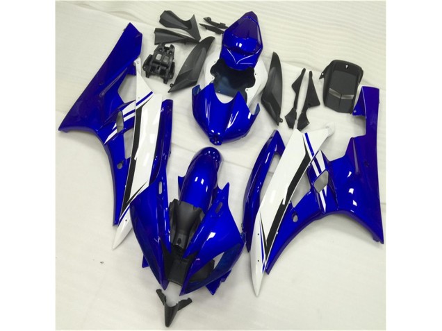 Blau Weiß 06-07 YZF R6 Motorrad Verkleidung & Plastik Blau Weiß 06-07 YZF R6 Motorrad Verkleidung & Plastik