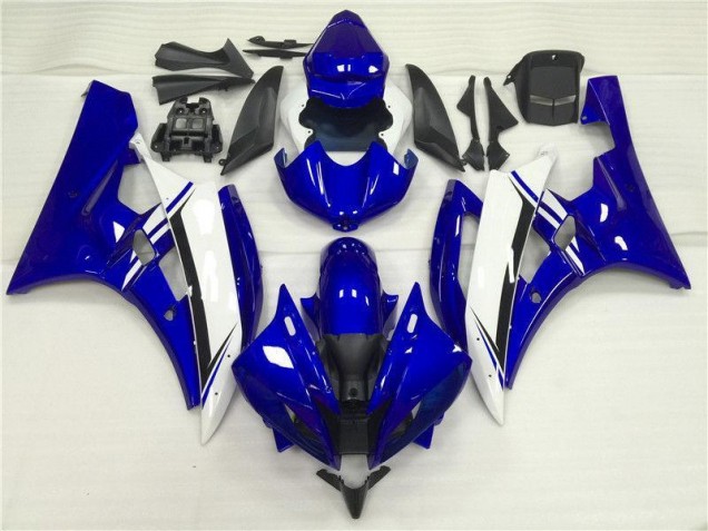 Blau Weiß 06-07 YZF R6 Motorrad Verkleidung & Plastik Blau Weiß 06-07 YZF R6 Motorrad Verkleidung & Plastik