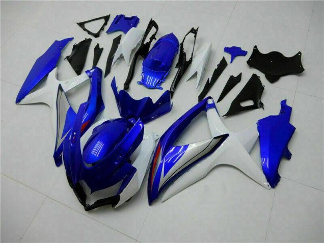 Blau Weiß 08-10 GSXR 600/750 Motorrad Verkleidung Blau Weiß 08-10 GSXR 600/750 Motorrad Verkleidung