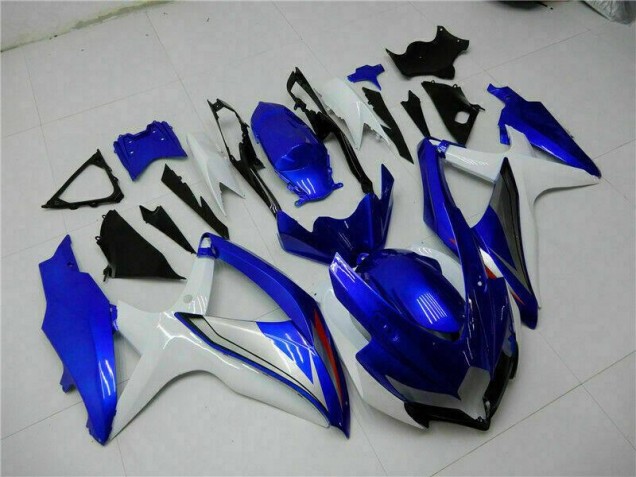 Blau Weiß 08-10 GSXR 600/750 Motorrad Verkleidung Blau Weiß 08-10 GSXR 600/750 Motorrad Verkleidung