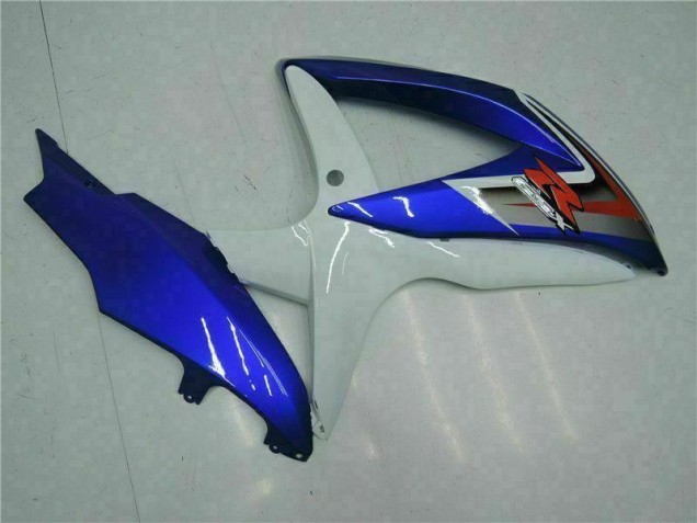 Blau Weiß 08-10 GSXR 600/750 Motorrad Vollverkleidung Blau Weiß 08-10 GSXR 600/750 Motorrad Vollverkleidung