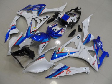 Blau Weiß 09-14 S1000RR Motorrad Verkleidungen