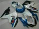 Blau Weiß 09-16 GSXR 1000 Motor Verkleidung Blau Weiß 09-16 GSXR 1000 Motor Verkleidung