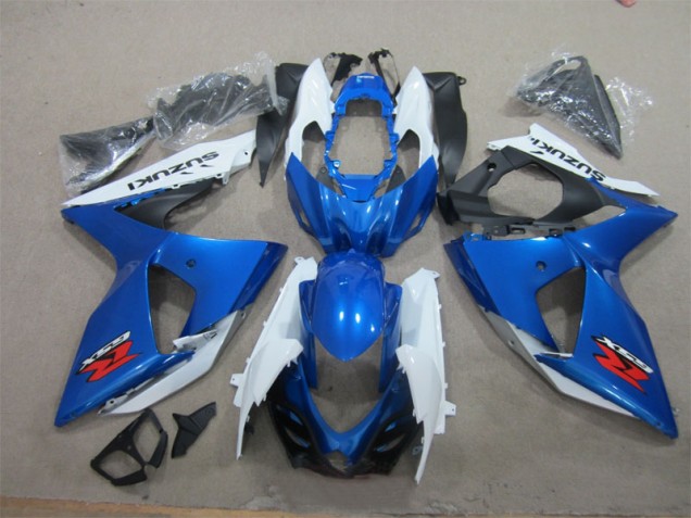 Blau Weiß 09-16 GSXR 1000 Motorrad Vollverkleidung & Plastik Blau Weiß 09-16 GSXR 1000 Motorrad Vollverkleidung & Plastik