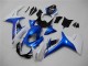 Blau Weiß 11-21 GSXR 600/750 Motorrad Verkleidung Blau Weiß 11-21 GSXR 600/750 Motorrad Verkleidung