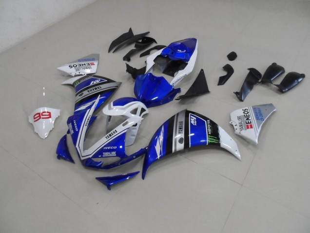 Blau Weiß 12-14 YZF R1 Motorrad Verkleidungen