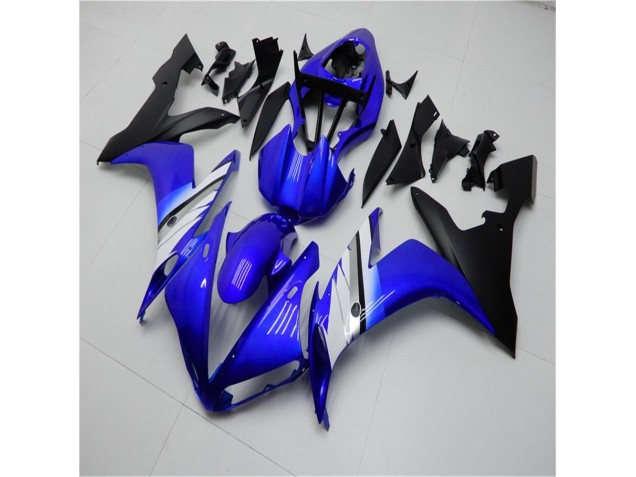 Blau Weiß Schwarz 04-06 YZF R1 Motorrad Verkleidung Blau Weiß Schwarz 04-06 YZF R1 Motorrad Verkleidung