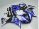 Blau Weiß Schwarz 12-14 YZF R1 Motorrad Verkleidung