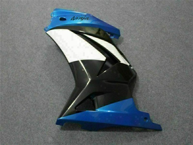 Blau Weiß Schwarz Ninja 08-12 EX250 Motorrad Verkleidungen Blau Weiß Schwarz Ninja 08-12 EX250 Motorrad Verkleidungen