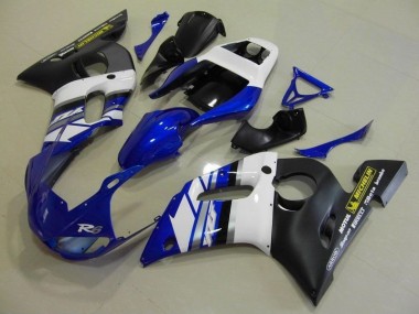 Blau Weiß und Schwarz 98-02 YZF R6 Motorrad Verkleidung