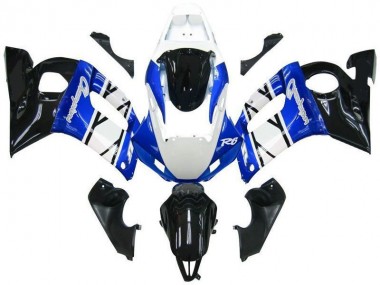 Blau schwarze Champions 98-02 YZF R6 Motorrad Verkleidung