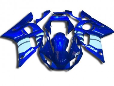 Blau und Weiß 98-02 YZF R6 Motorrad Verkleidung