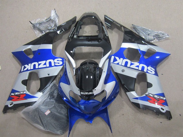 Blau weißer Aufkleber 00-02 GSXR 1000 Motorrad Verkleidungen Blau weißer Aufkleber 00-02 GSXR 1000 Motorrad Verkleidungen
