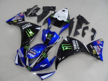BlauSchwarz Monster 09-11 YZF R1 Motorrad Verkleidung