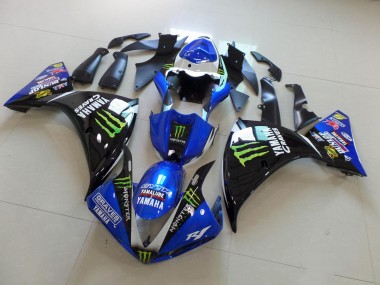 BlauSchwarz Monster 09-11 YZF R1 Motorrad Verkleidungen