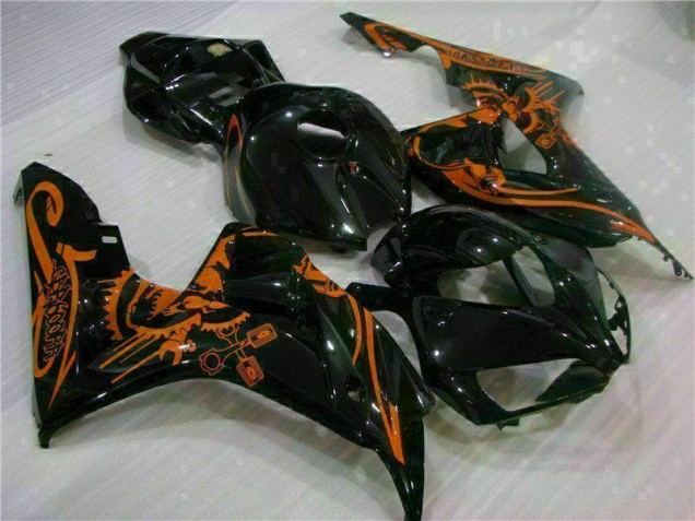 Braun Schwarz 06-07 CBR1000RR Motorrad Verkleidung