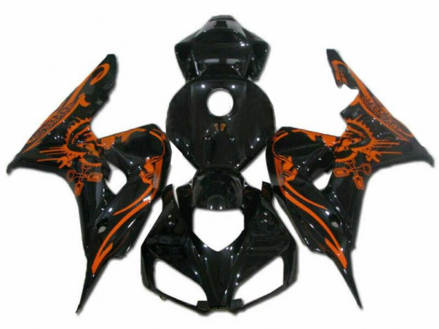 Braun Schwarz 06-07 CBR1000RR Motorrad Verkleidung