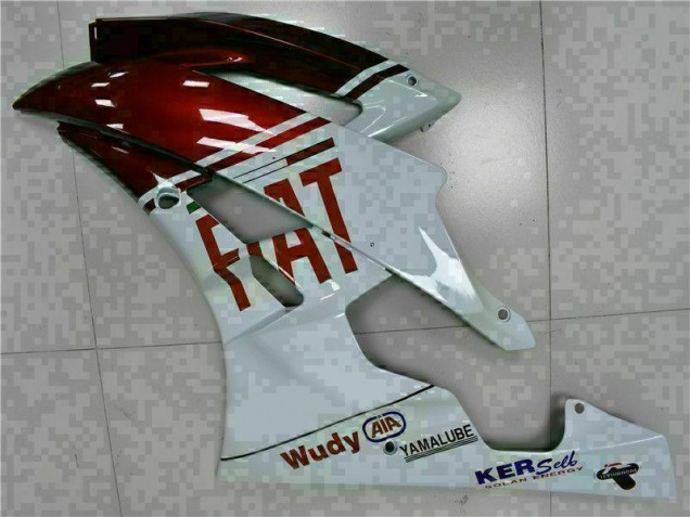 Braun Weiß 06-07 YZF R6 Motorrad Verkleidung Braun Weiß 06-07 YZF R6 Motorrad Verkleidung