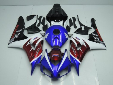 Burgunderrot und Blau 06-07 CBR1000RR Motorrad Verkleidung