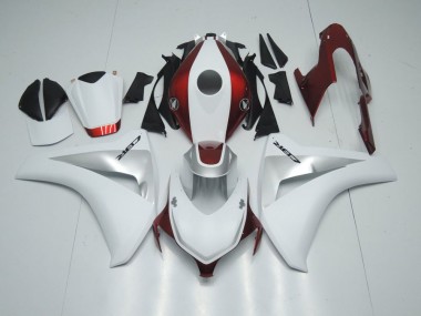 CUndy Rot Weiß und Silber 08-11 CBR1000RR Motorrad Verkleidung