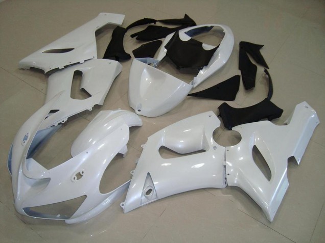Dunkel Perl Weiß 05-06 ZX6R Motorrad Verkleidung Dunkel Perl Weiß 05-06 ZX6R Motorrad Verkleidung