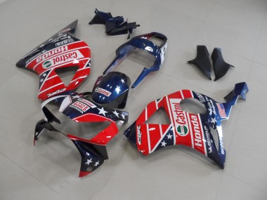 Dunkel blau Star 02-03 CBR900RR 954 Motorrad Verkleidung