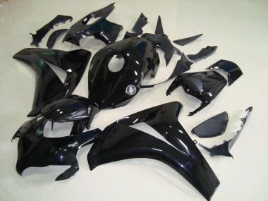 Ganz schwarz ohne Aufkleber 08-11 CBR1000RR Motorrad Verkleidung