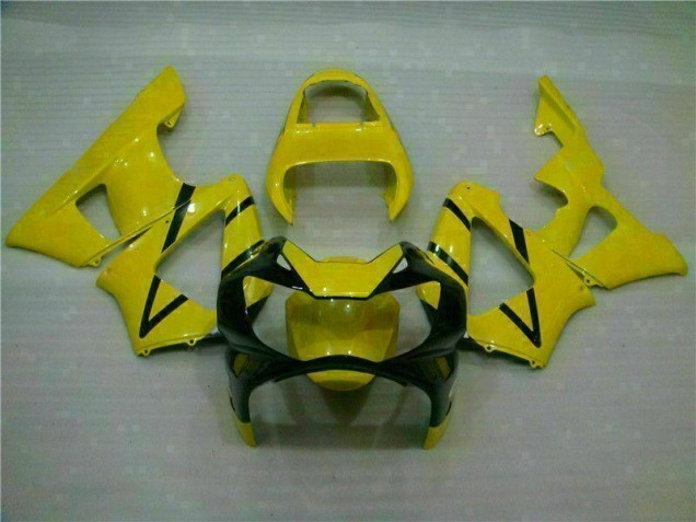 Gelb 00-01 CBR900RR 929RR Motorrad Verkleidung Gelb 00-01 CBR900RR 929RR Motorrad Verkleidung