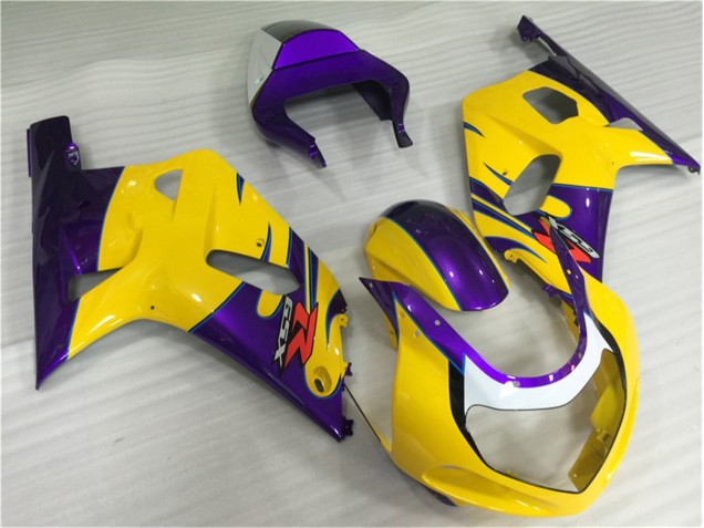 Gelb 01-03 GSXR 600/750 Motorrad Verkleidung Gelb 01-03 GSXR 600/750 Motorrad Verkleidung