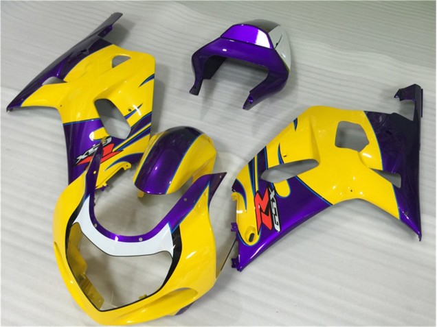 Gelb 01-03 GSXR 600/750 Motorrad Verkleidung Gelb 01-03 GSXR 600/750 Motorrad Verkleidung