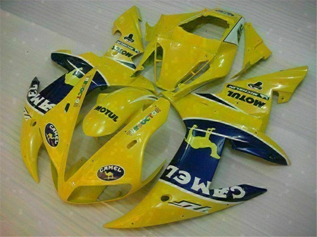 Gelb 02-03 YZF R1 Motorrad Verkleidung Gelb 02-03 YZF R1 Motorrad Verkleidung