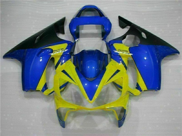 Gelb Blau 01-03 CBR600 F4i Motorrad Verkleidung