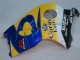 Gelb Blau 96-07 GSXR 1300 Hayabusa Motorrad Verkleidung